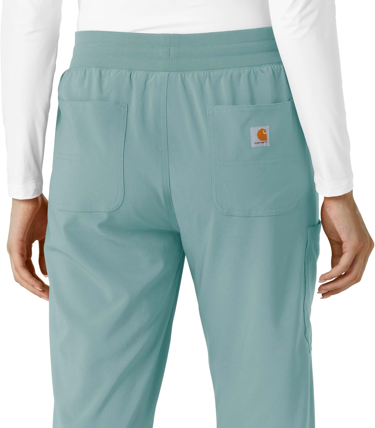 Carhartt Womens Women's Force® Cross-Flex Boot Cut Scrub Pant - Image 7