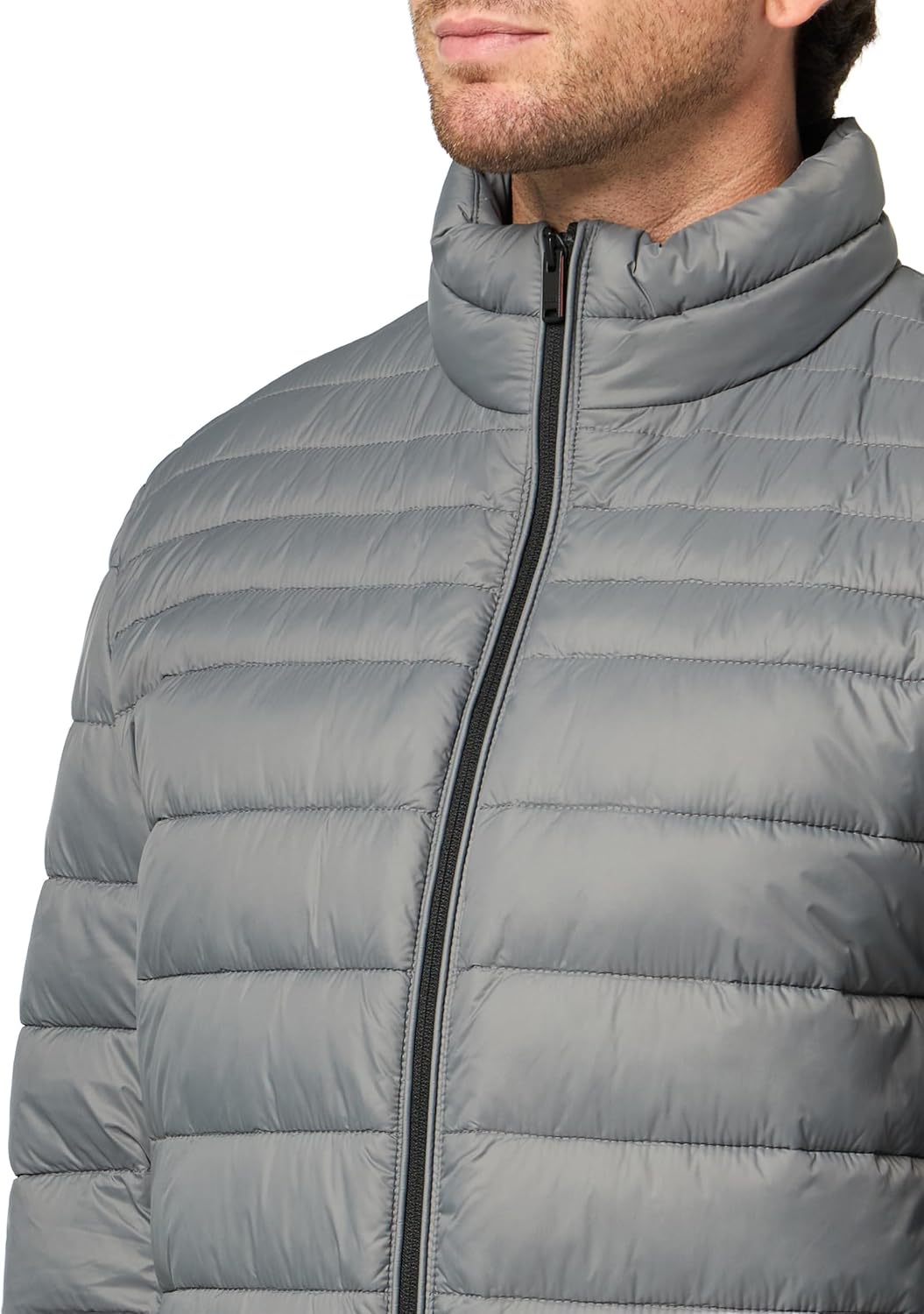 BOSS Men's Lightweight Soft Shell Puffer Jacket