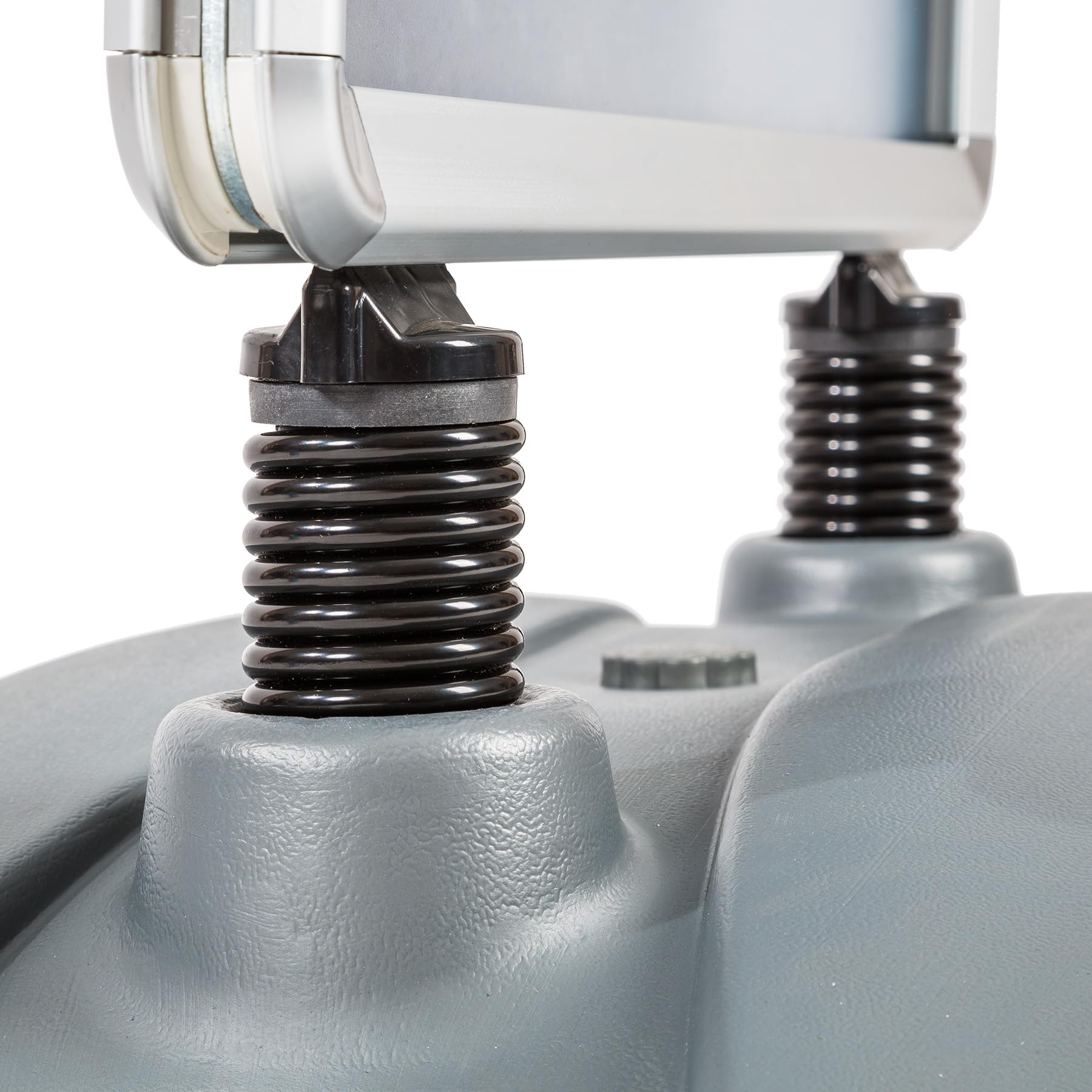 tectake® A1 Kundenstopper Outdoor, DIN A1 Plakatständer, wetterfester Aufsteller Ständer, 20L, Werbeaufsteller rollbar, Wegweiser, Werbetafel für aussen, beidseitige Tafel für Plakate, inkl. 2 Folien