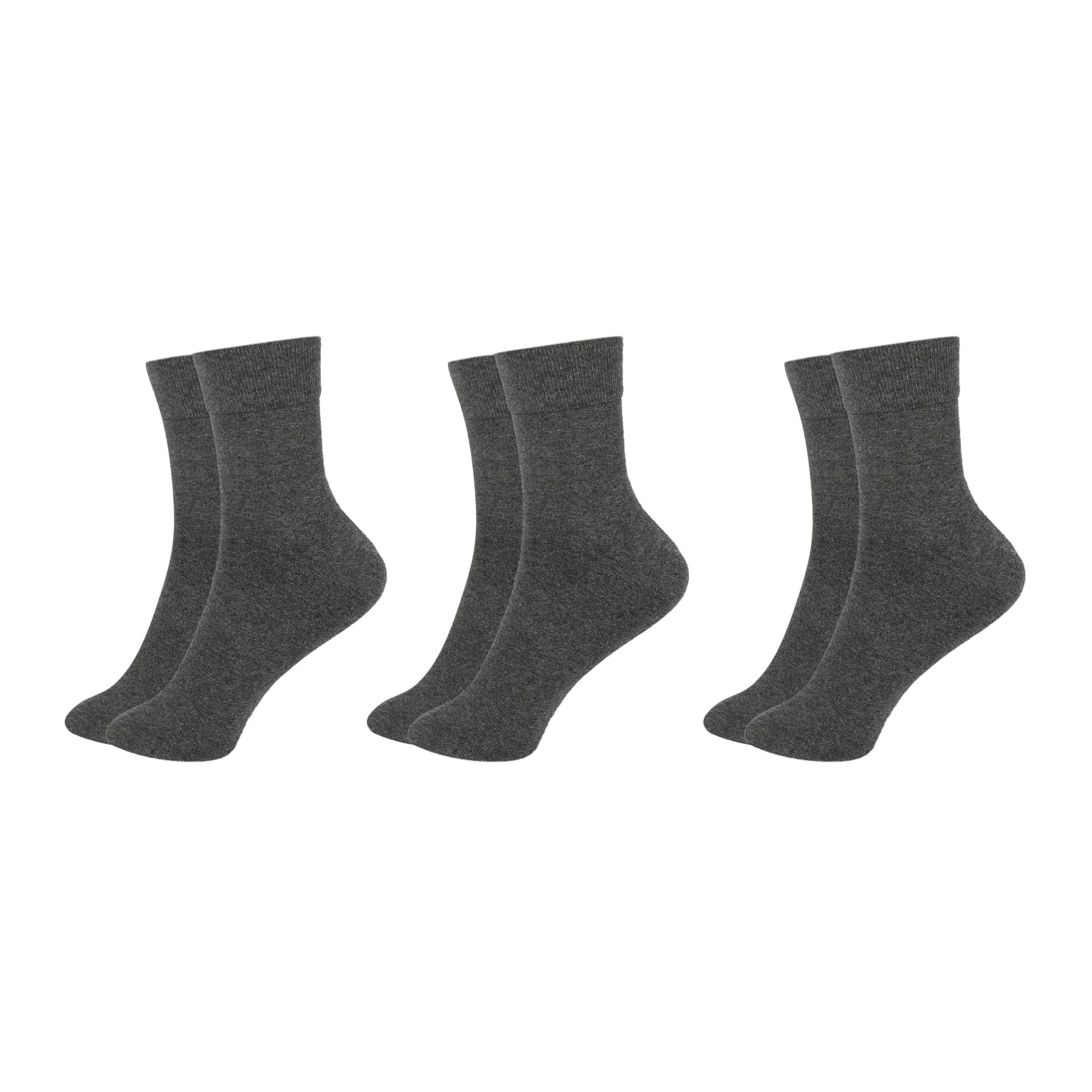 mukhaksh (Pack of 3 Pairs = 6 Socks Men Boys Cotton Ankle Length Socks-picture-48