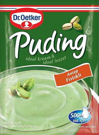 Dr. Oetker Puding Antep Fıstıklı 91 Gr