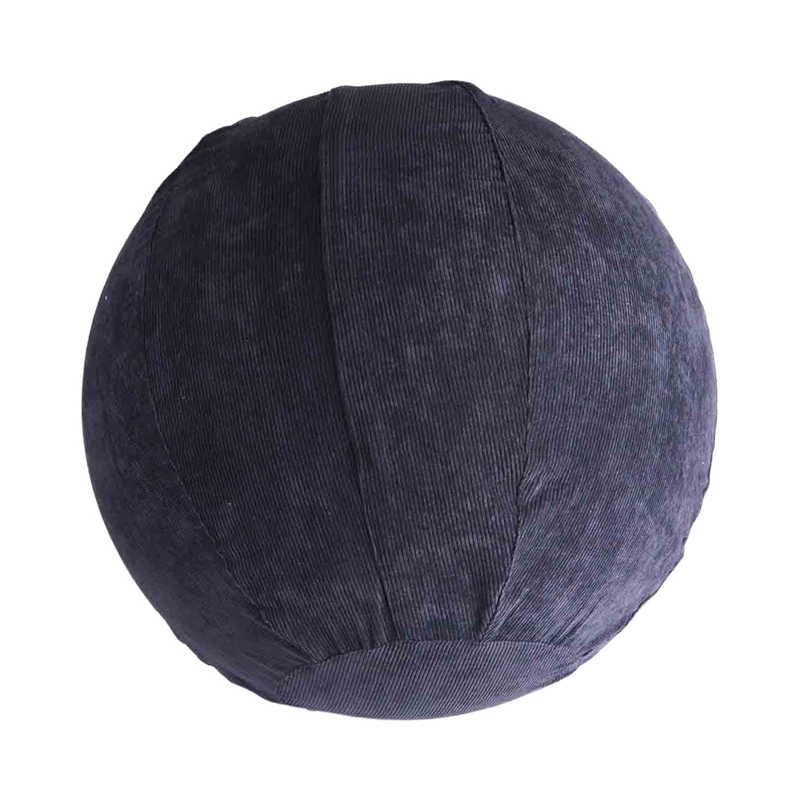 F Fityle Couverture de Balle de Yoga Pilates, Housse de balles assises avec poignées de Transport, Housse de Balle d'équilibre Pliable, Protection de Chaise de, Gris foncé 65cm