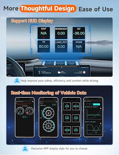 Miniatura 7 de AUTOPHIX Escáner Bluetooth OBD2, 3210 PRO Herramienta de escaneo de coche Revisar motor ABS SRS Transmisión Lector de código inalámbrico Escáner de