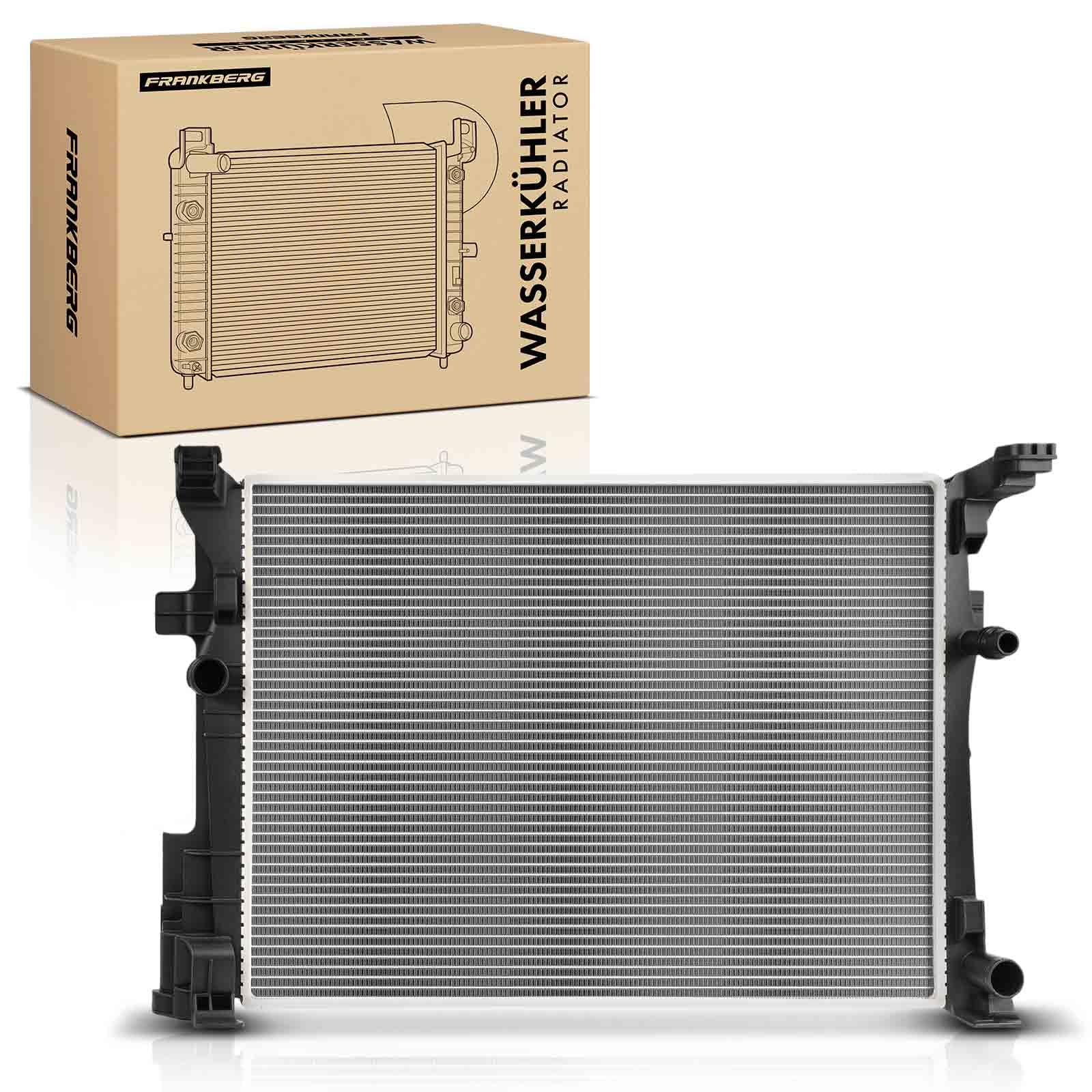 Frankberg Radiatore Motore WasserRadiatore Motore Cambio manuale Compatibile con B-Class W245 B-Class W242 W246 GLClasse A X156 Classe A W176 CLA Coupé C117 QX30 Replace# 67186