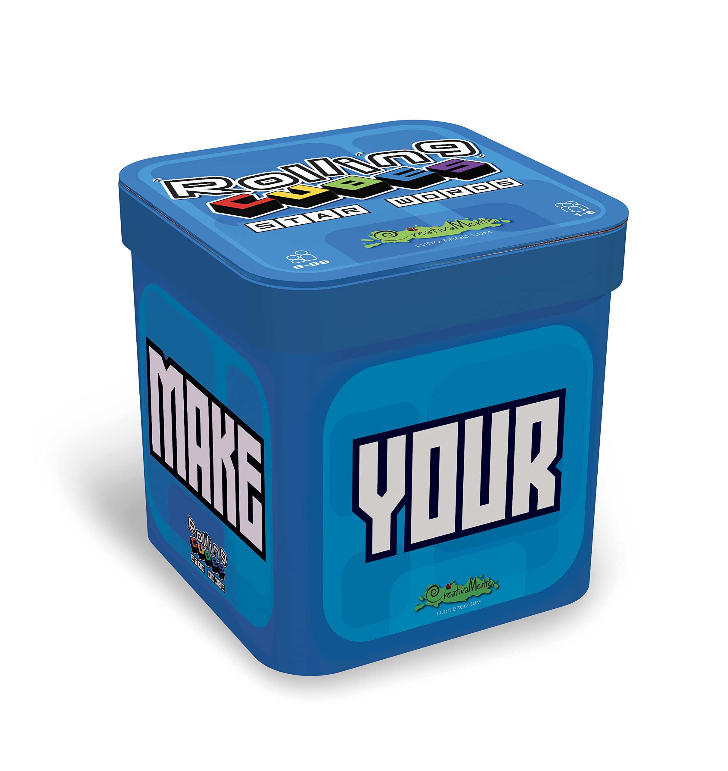 CreativaMente 2 Giochi In Scatola: Smiley Games (5+) E Rolling Cubes Parolandia (6+) - Memoria E Parole