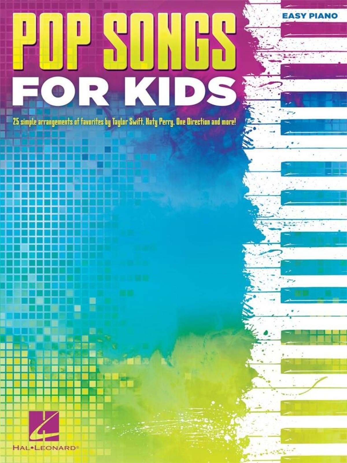 Pop Songs for Kids Book [Softcover] Easy Piano Hal Leonard