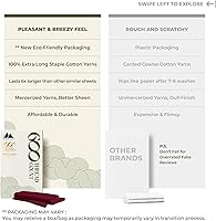 Vista 60 de MAYFAIR LINEN Twin XL Fitted Sheet Only - 100% Egyptian Cotton 600 Thread Count 16" Deep Pocket Fitted Sheet Twin XL, Cooling Sateen Elastic Bottom