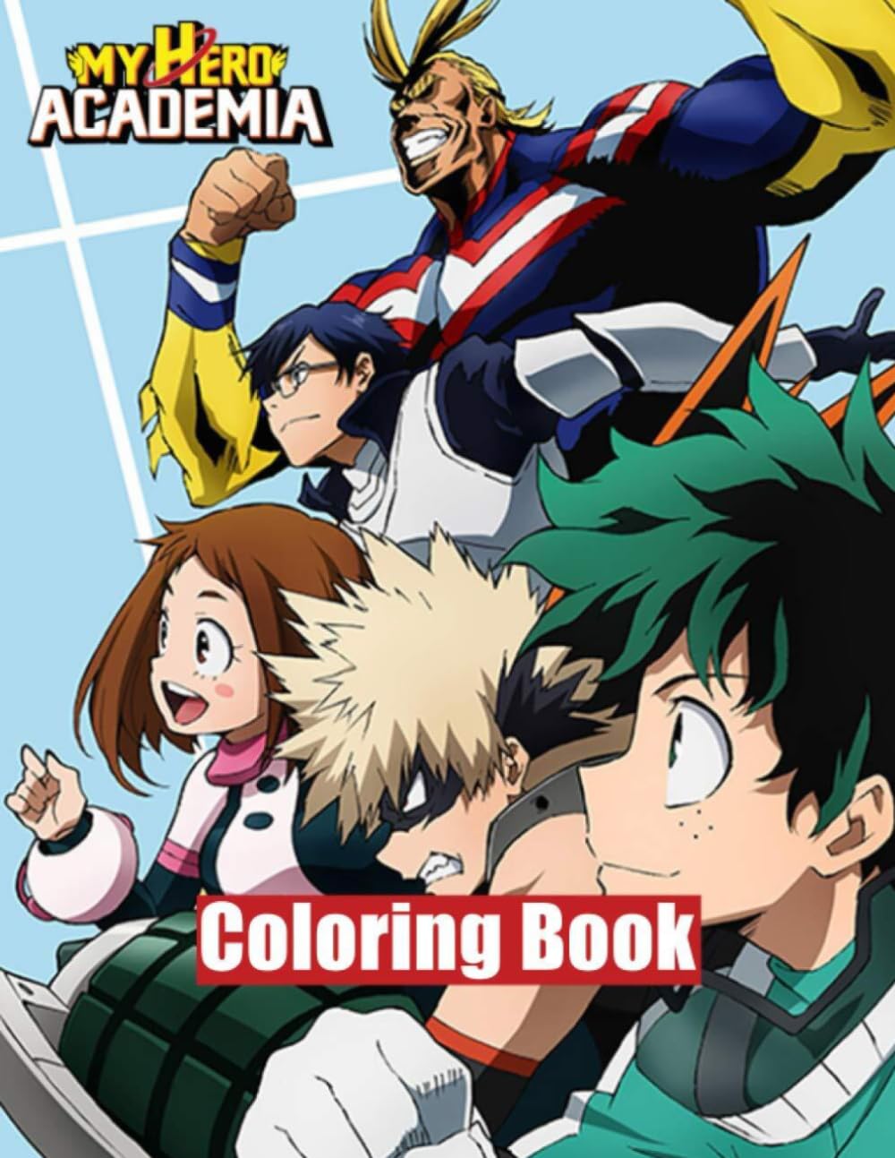 Coloring Book: Hero Bold and Easy for Children