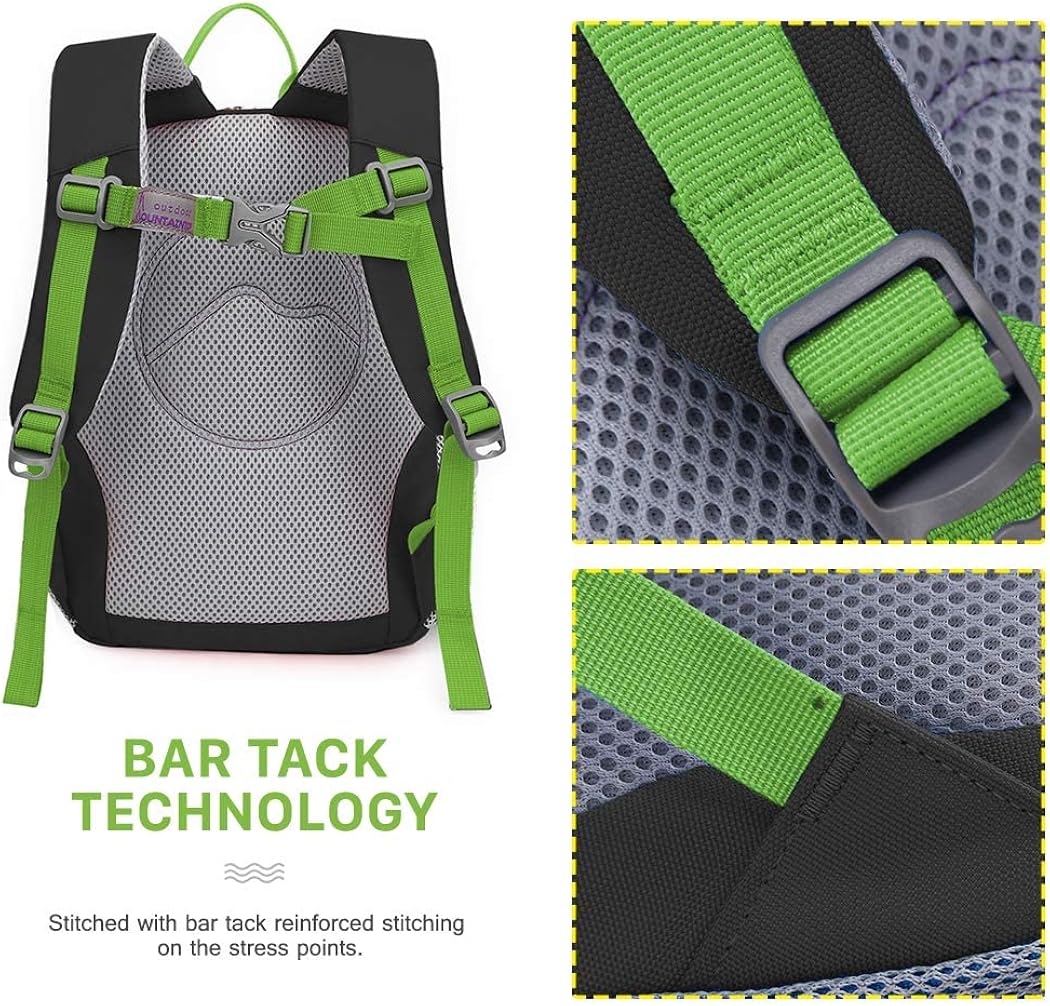 Miniatura 7 de MOUNTAINTOP Mochila infantil para niños y niñas, bolsa de jardín de infantes