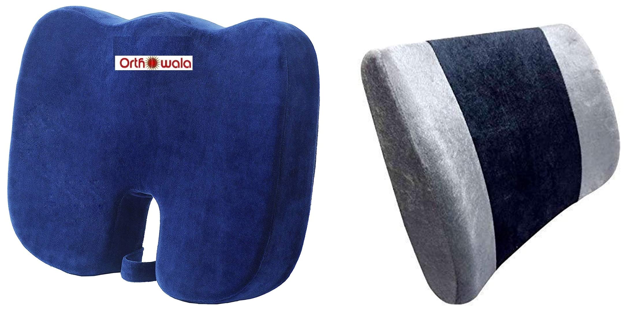 Orthowala Orthopedic Coccyx Cushion Tailbone Support Lower Backrest Comfort Cushion Office Chair Back Support- On Chair & Sofa Car Etc (B0B9XLH7TX) Amazon Price History, Amazon Price Tracker