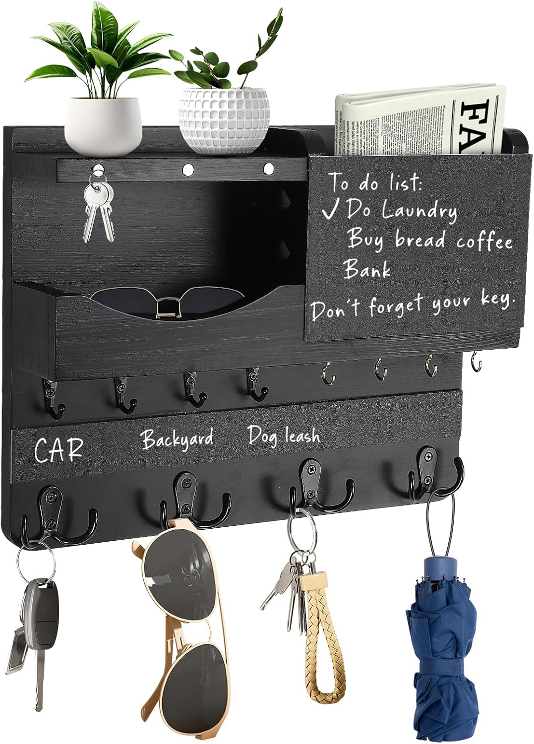 Rustic Key Holder for Wall