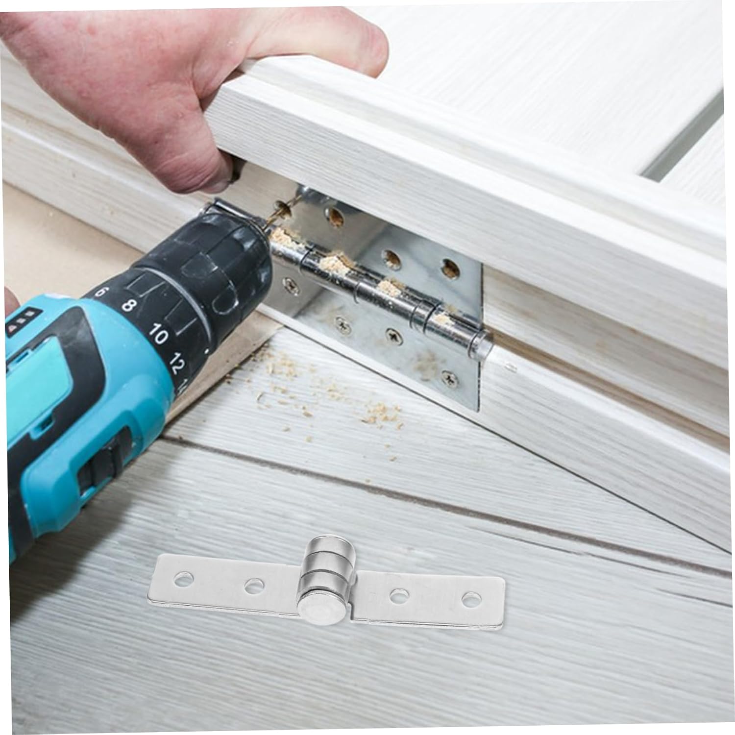 Stainless Steel Hinge for Case Lid Metal Hinges for Cabinet Doors for Barn