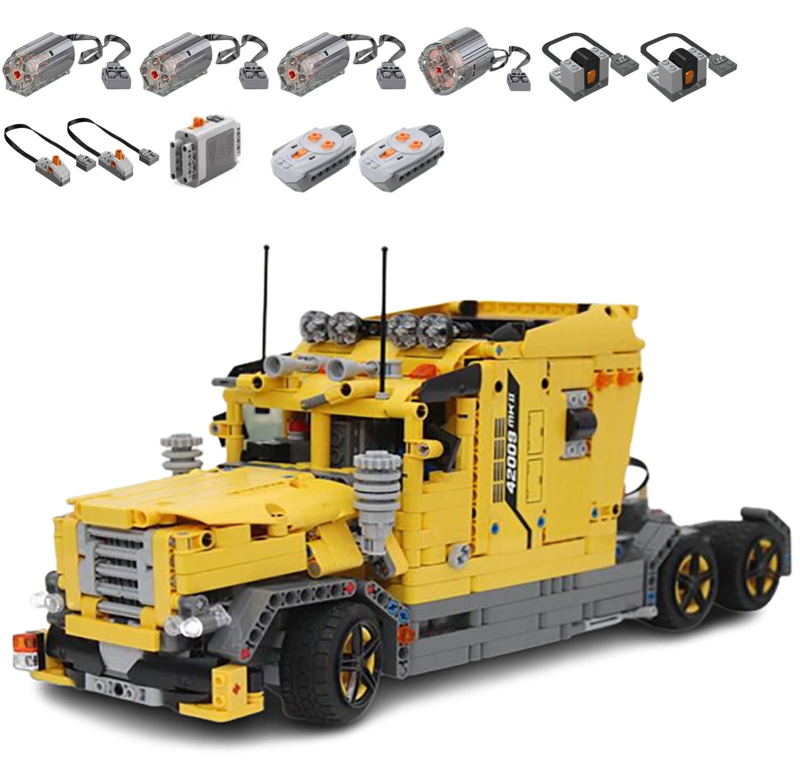 Amazon.co.jp: Technik アメリカン トラック ビルディング ブロック 