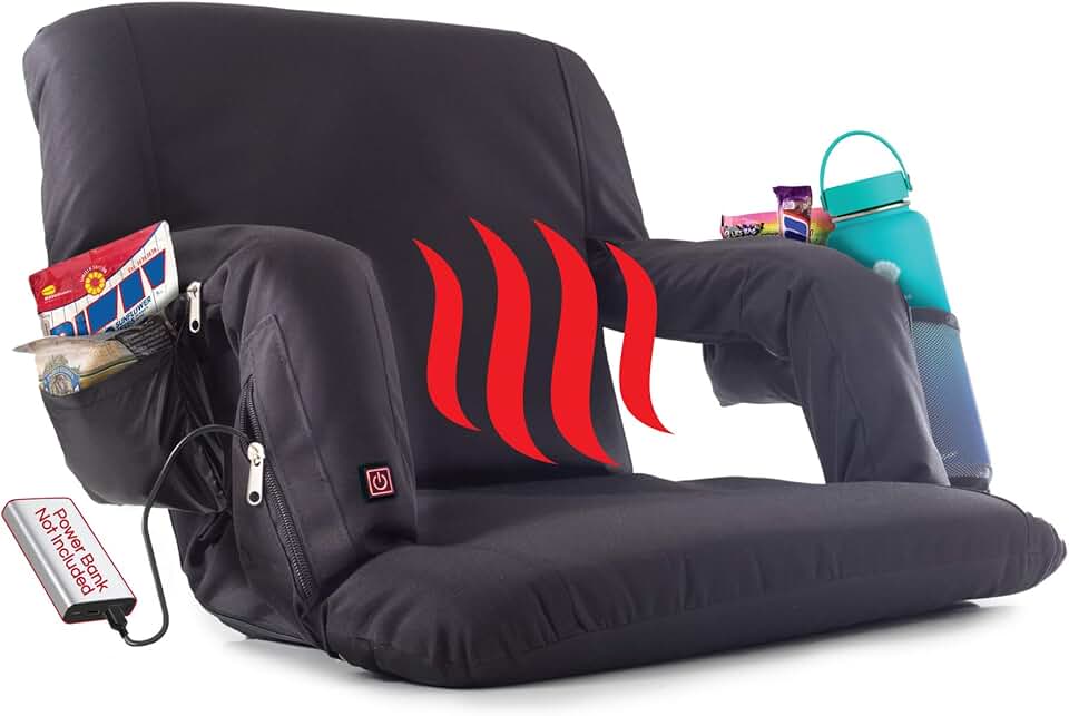 pop design the hot seat heated portable chair