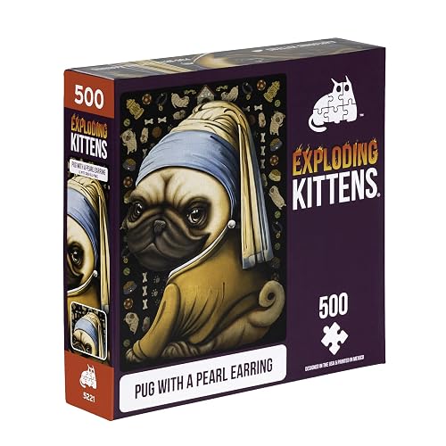 Exploding Kittens Jigsaw Puzzles for Adults - The Dreams & Nightmares of a Dog