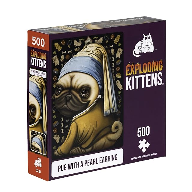 Exploding Kittens Jigsaw Puzzles for Adults - The Dreams & Nightmares of a Dog