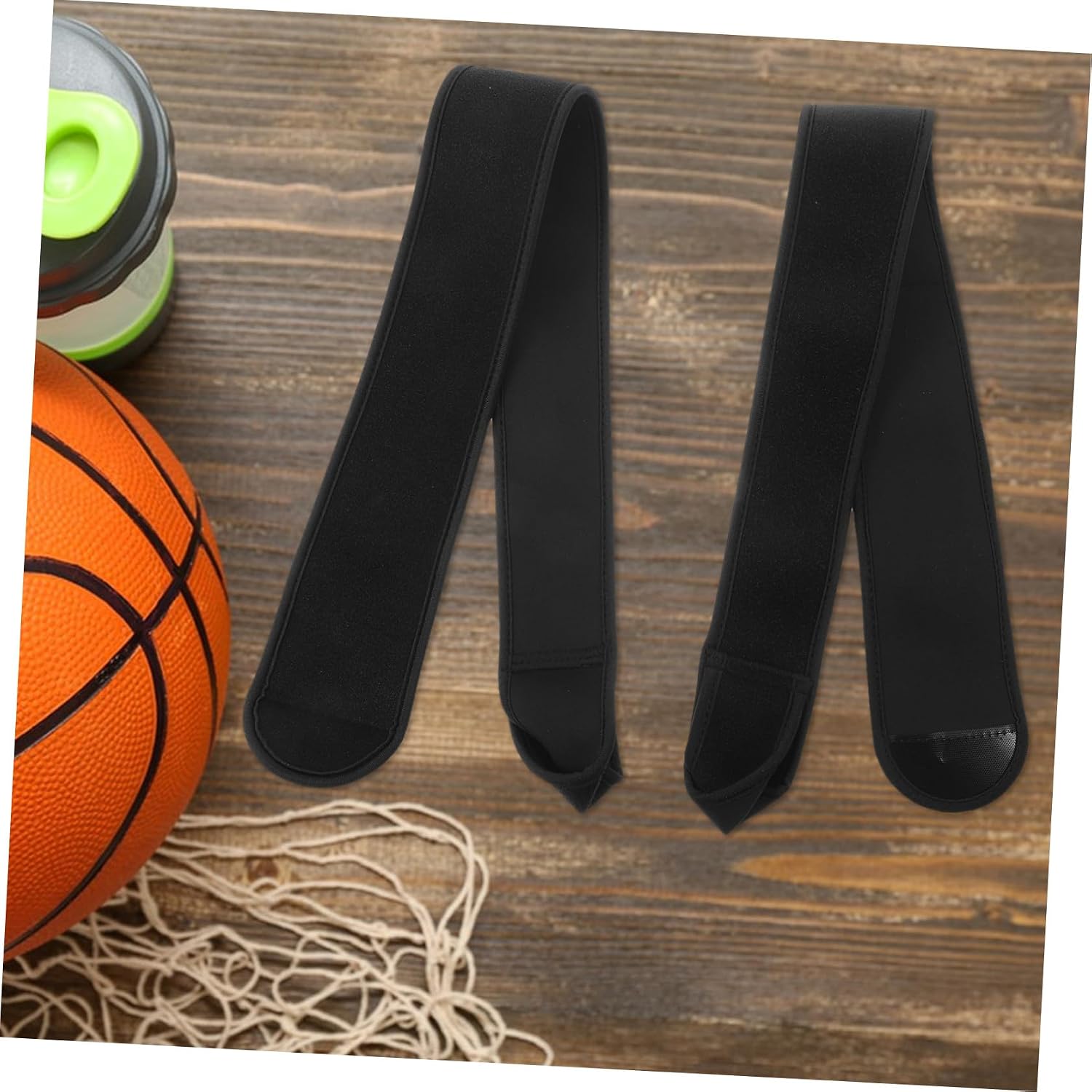 Mikinona 2pcs Basketball Shooting Elbow Strap for Muscle Memory Training and Correct Shooting Posture, Neoprene Material Support for Amateur Athletes and Beginners, for Outdoor Court