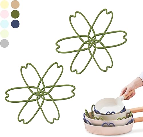 Miniatura 13 de iPROTECT - Experto en Apilar | Protector Multiusos de BPA Libre de Silicona para Ollas y Sartenes. Juego de 3. Salvamanteles para Todos los Tamaños