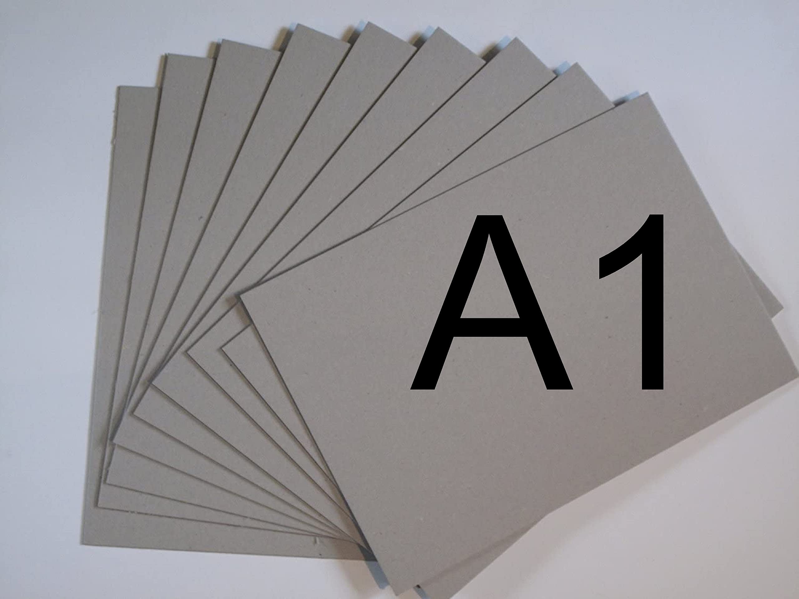 PROTECTAFILE Greyboard Craft Card A1 - Sturdy and Versatile Greyboard Sheets for Art and Craft Projects – for Presentation