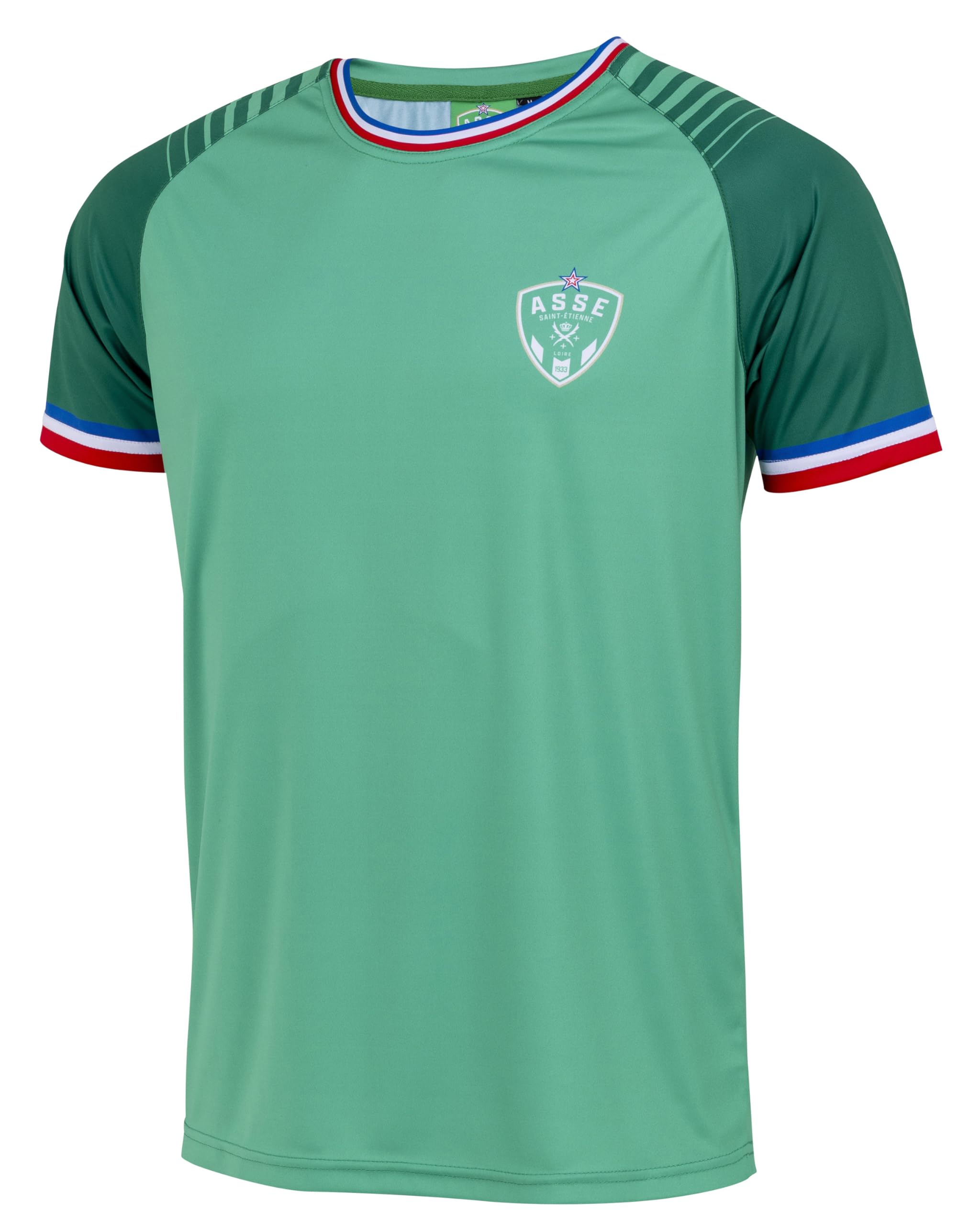 Saint Etienne Men's Green As Saint-Etienne Asse Official Collection Jersey, Xl