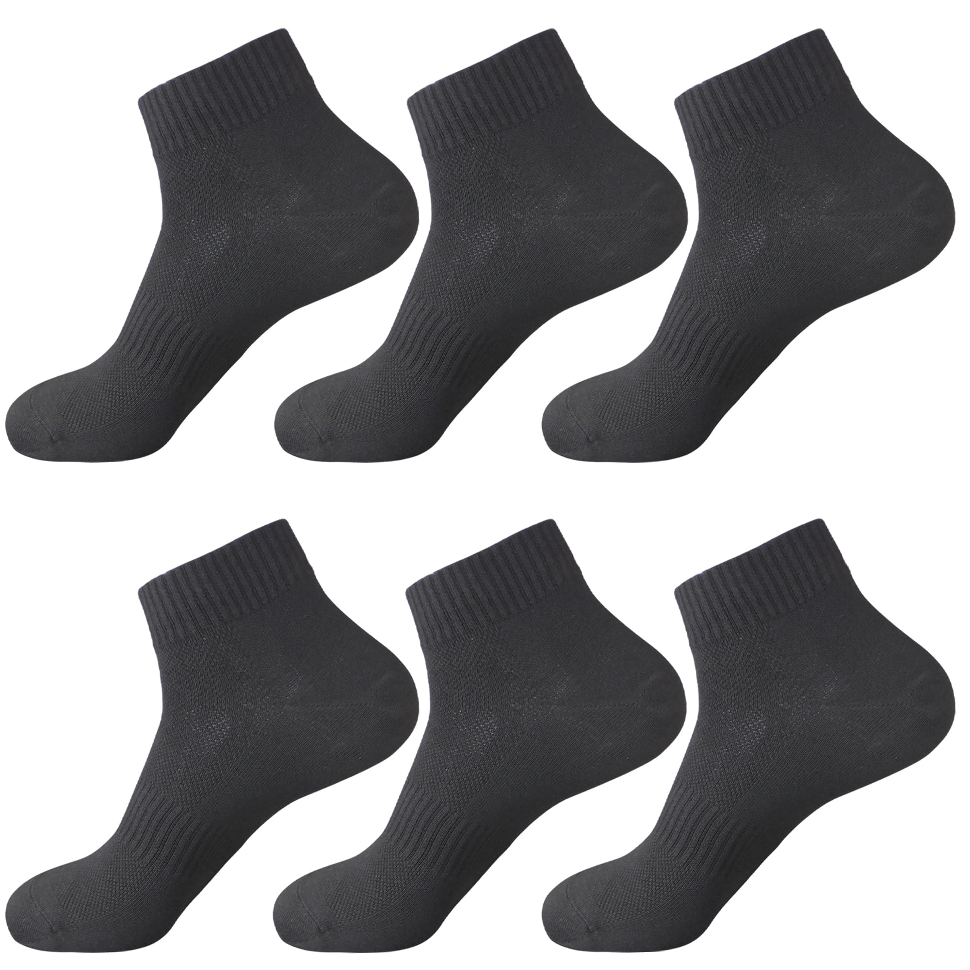 Mens Titanium Anti Odor Sweat Resistant Seamless Socks