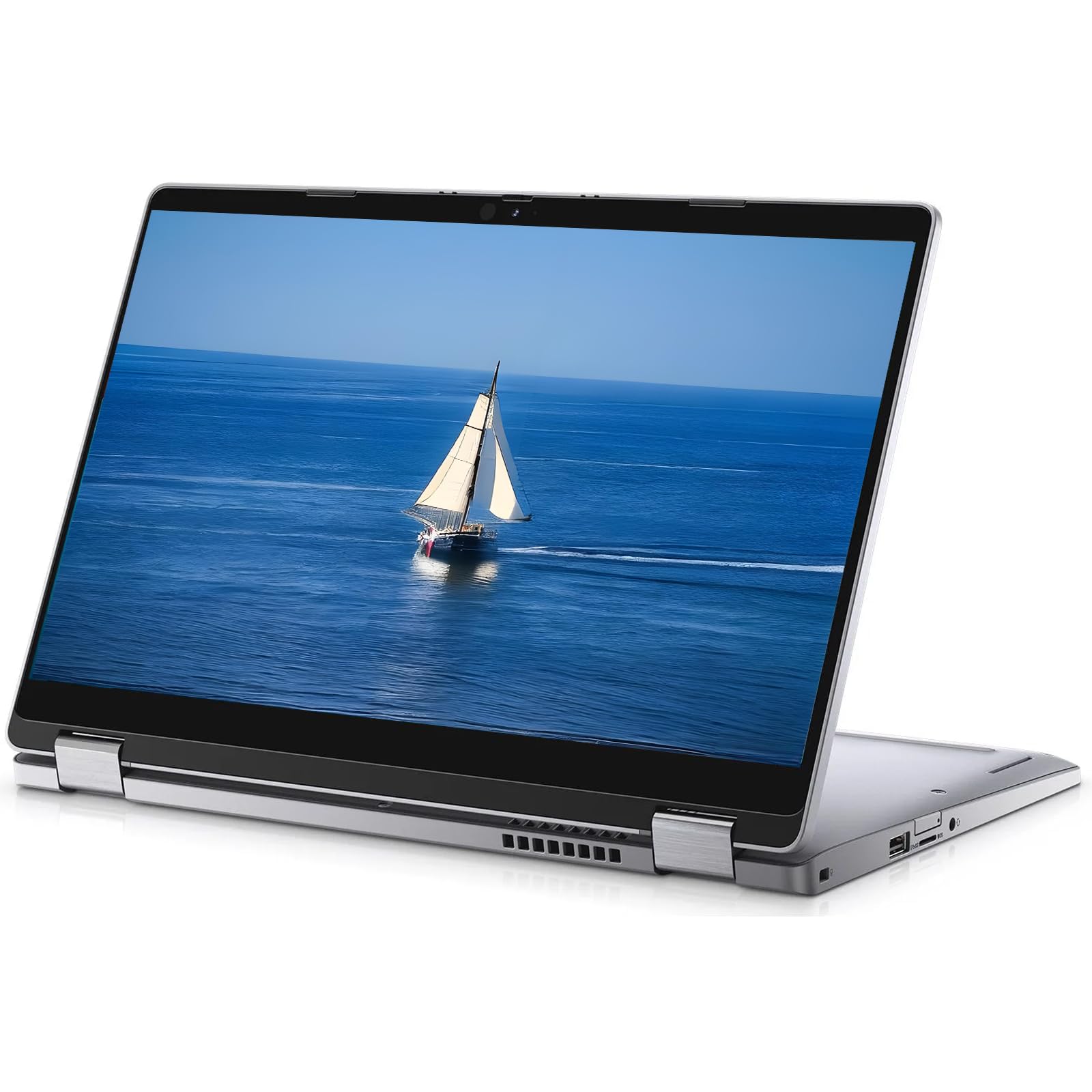 Dell Latitude 5310 Ordinateur portable professionnel 2 en 1 Écran tactile 13,3" FHD (1920 x 1080), Intel Core i7-10410U, 16 Go de RAM, SSD 512 Go, clavier QWERTY américain, Windows 11 Pro