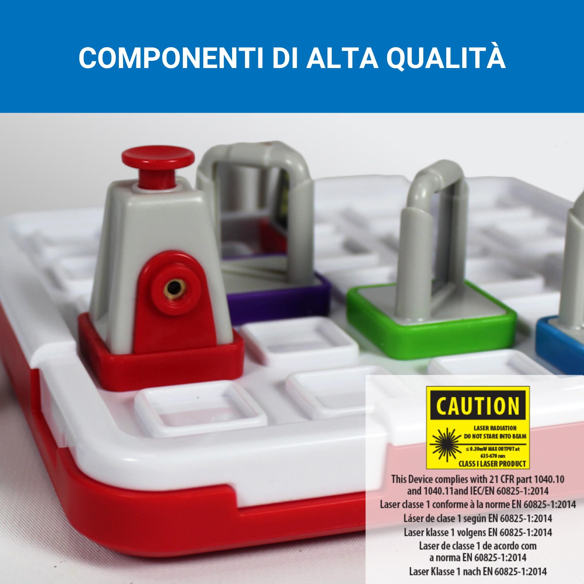 Thinkfun 76340 Laser Maze, Gioco di Logica, 1+ Giocatori, Età 8+