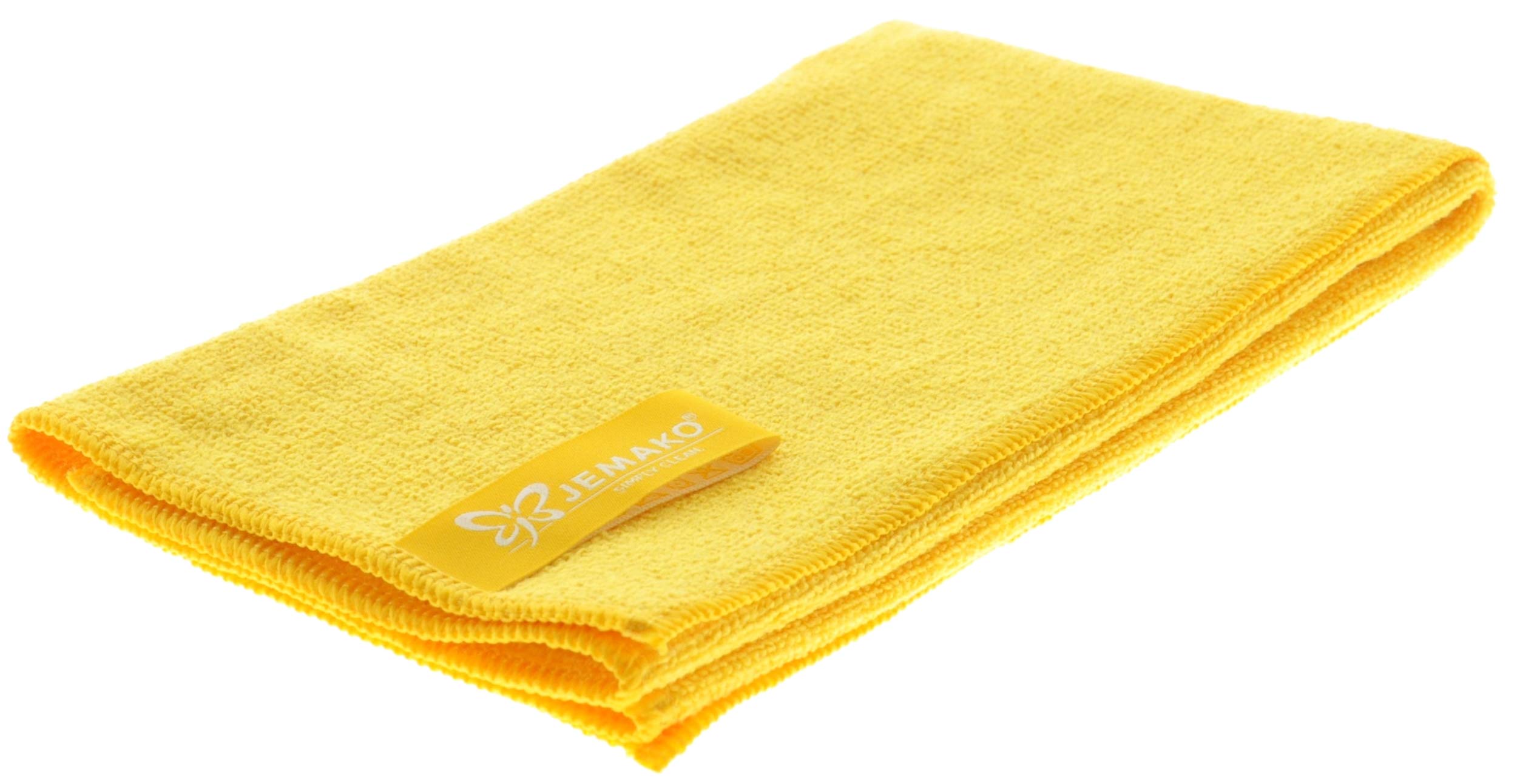 JEMAKO 2er Set Reinigungstücher – Trocken- & Profi-Tuch Grün + Wäschenetz