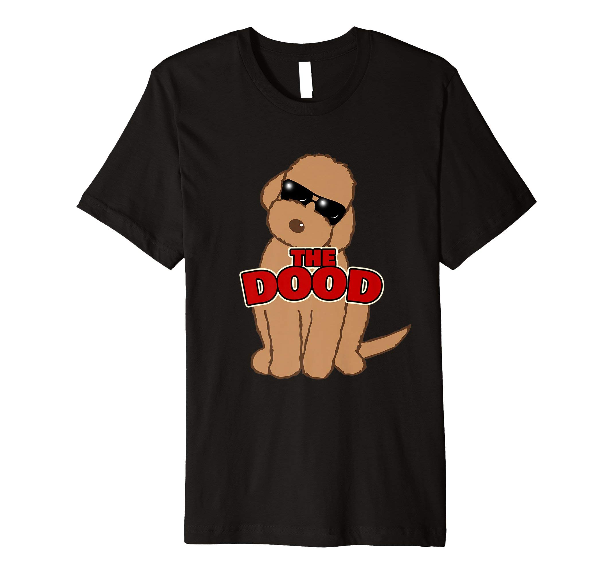 SnowDog Tees GoldendoodleThe Dood Cartoon Goldendoodle T-Shirt