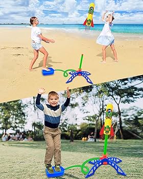 ⭐︎スポンジロケットランチャーおもちゃゲームアウトドア空飛ぶフォーム Amazon.co.jp: ロケットランチャー おもちゃ ゲーム アウトドア