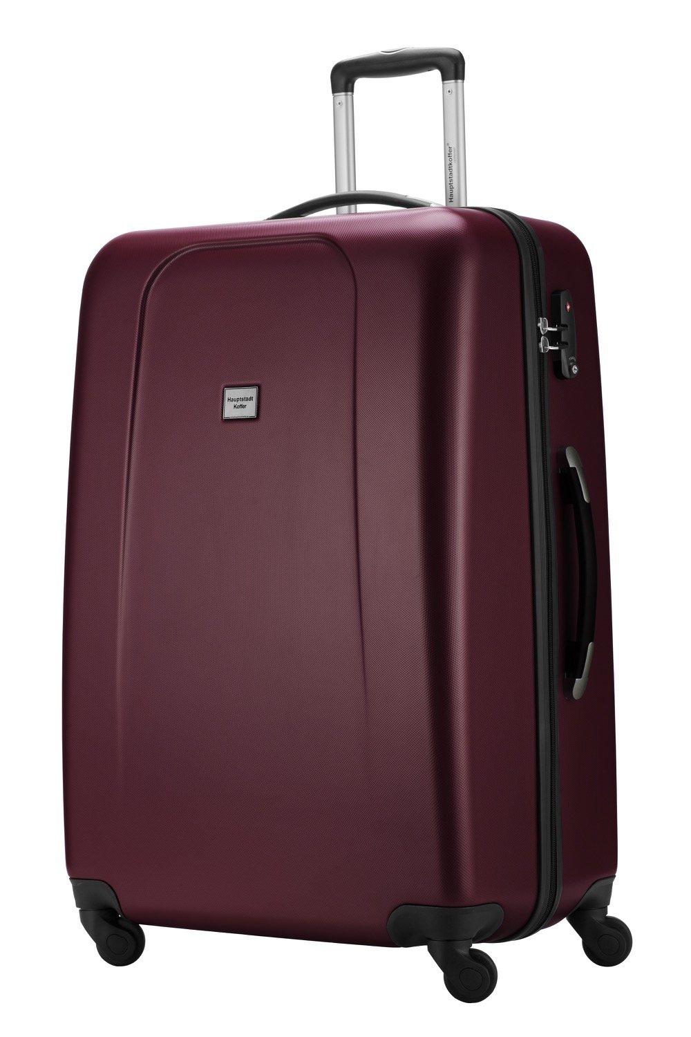 HAUPTSTADTKOFFER - Wedding - Hard-Side Luggage Burgundy Glossy, TSA, 75 cm, 103 Liter