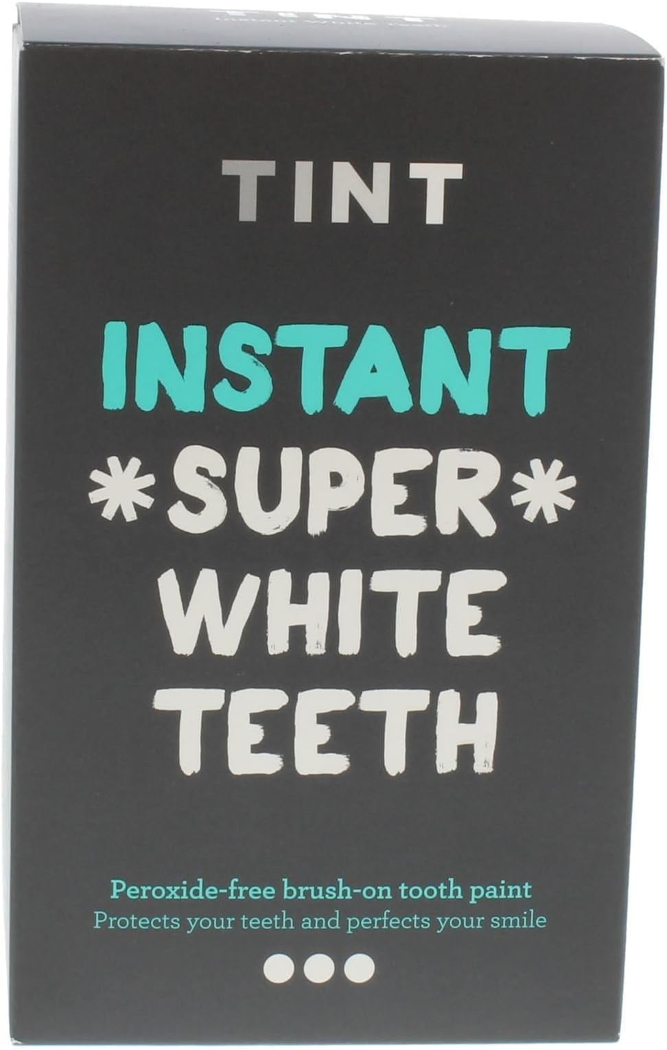TWO PACKS of Tint Instant Super White Teeth Peroxide-Free Brush-On Tooth Gloss 7ml