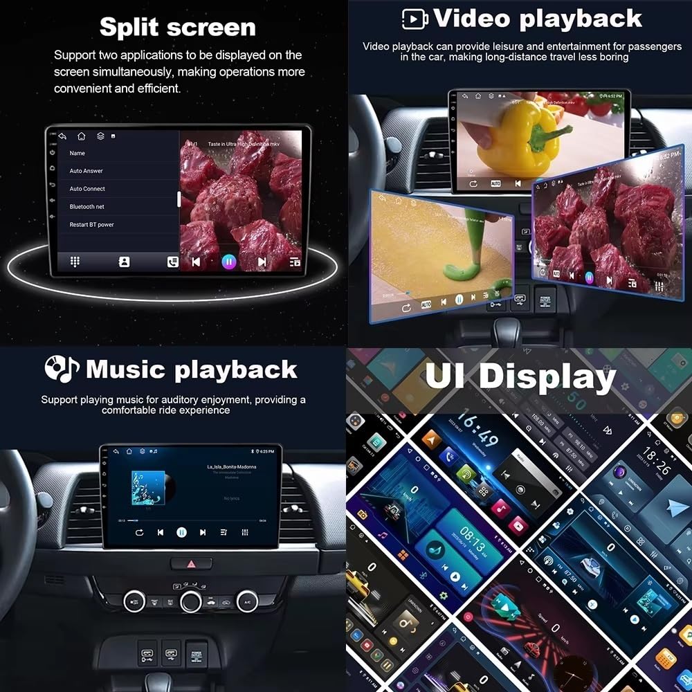 Android 15 Autoradio 2 Din per Fiat Egea Tipo 2016-2020 Carplay 9" IPS Touchscreen Stereo Auto con GPS Bluetooth DSP FM USB SWC Telecamera posteriore(4G+64G)