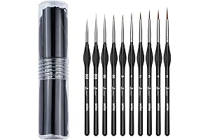 10pcs Detail Paint Brushes Set