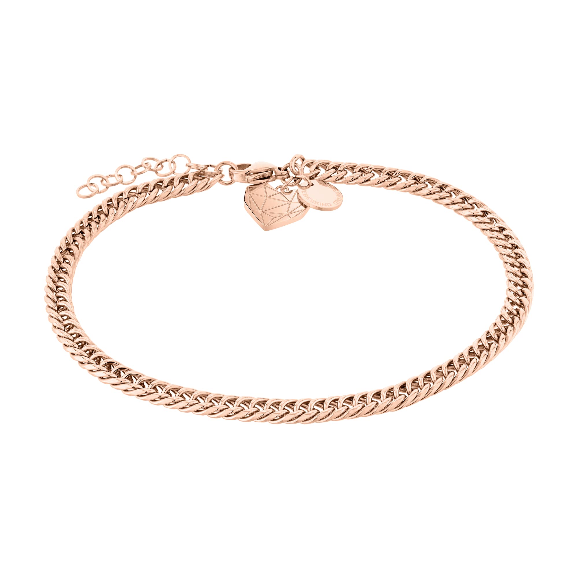 Liebeskind Fußkette LJ-0860-A-25 IP Roségold & Halskette LJ-0852-N-45 IP Roségold