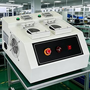 Automatic Solder Paste Reheating Machine, SMT Red Glue Reheating Machine, with Precision Temperature Control, for Syringe & Multi-Hole Applications 2-Hole