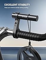 Vista 3 de Lamicall Extensor de manillar de bicicleta - Extensión de manillar de aleación de aluminio de 4 pulgadas de largo para bicicleta y motocicleta