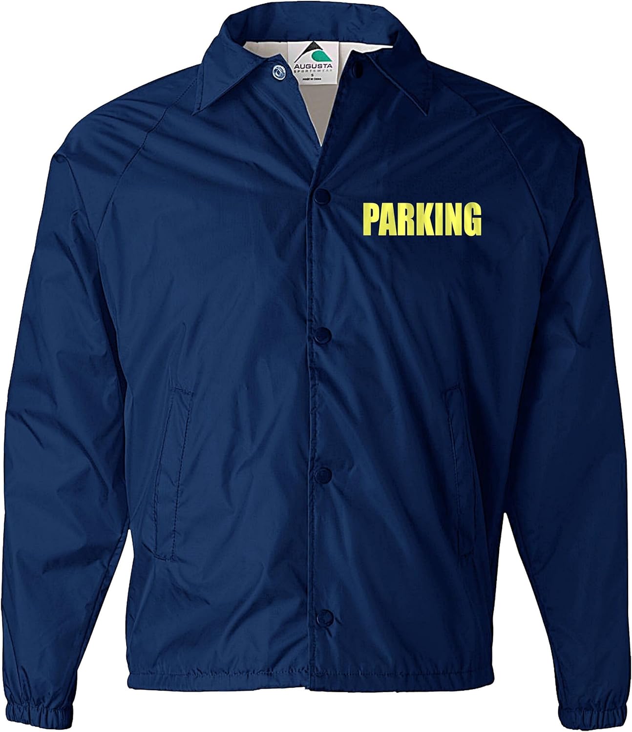Smart People Clothing Parking Attendant jacket with Reflective Decorations