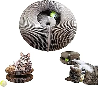 Sigriton Cat Toys Sigriton Magic Cat Scratching Post Magic Organ Cat Scratching Post Collapsible Cat Scratching Post Magic Scratching Post Cat Toy, Collapsible Toy Cat