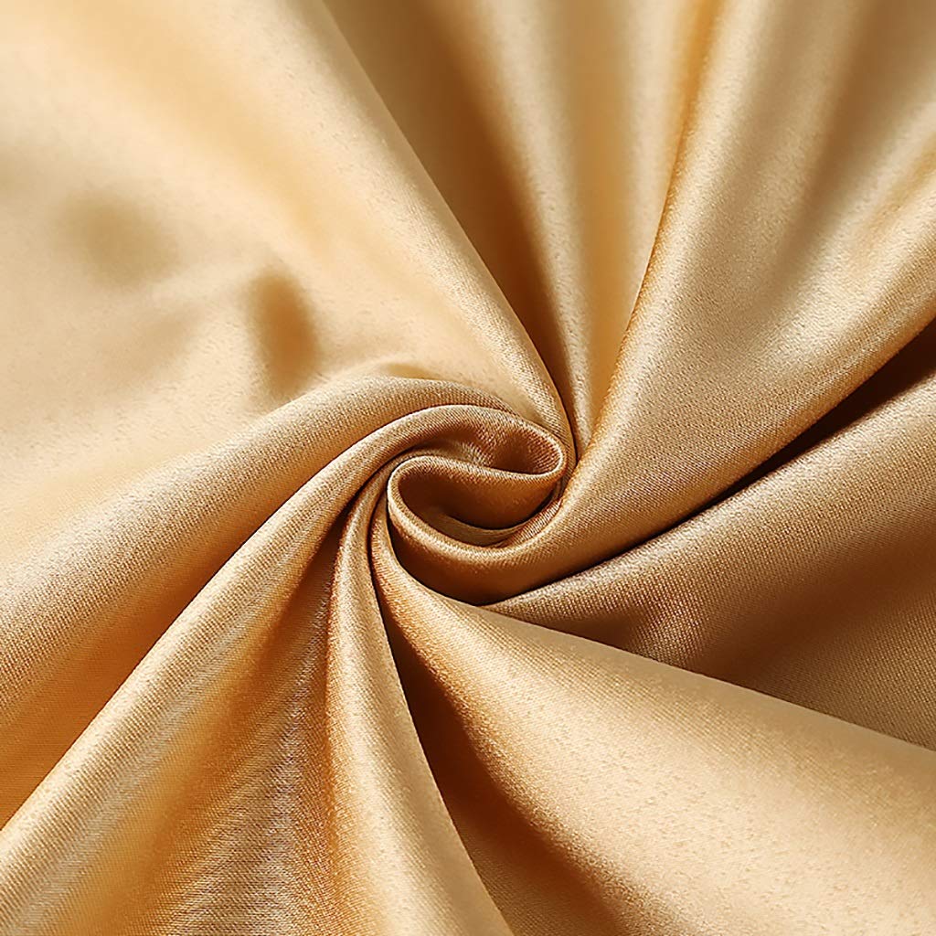 Nappe ronde grande taille de 320cm couleur or pour banquet