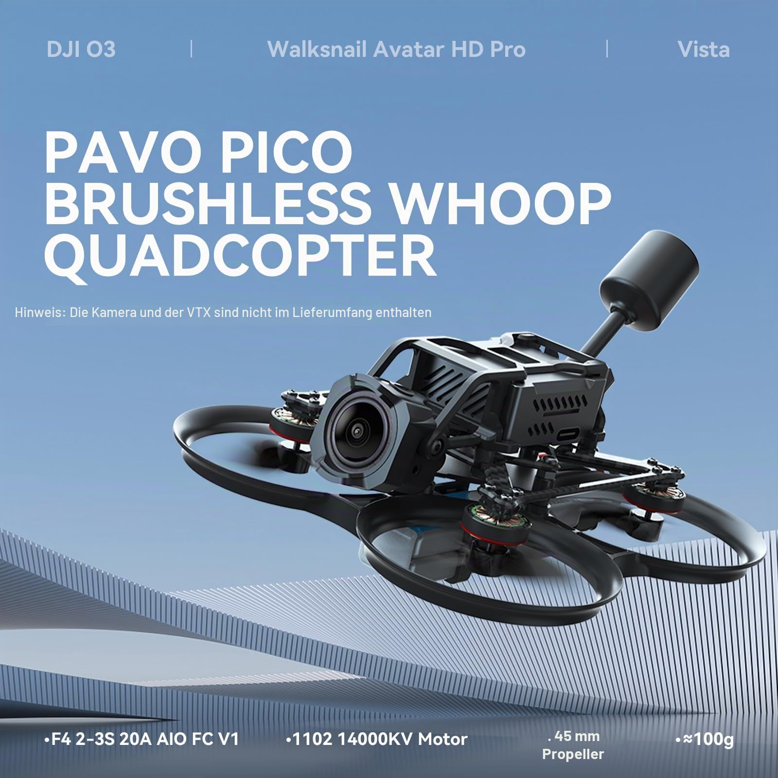 BETAFPV Pavo Pico Brushless Whoop Quadcopter PNP - ELRS