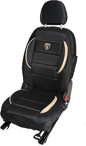 Miniatura 4 de Cubre Asientos de Carros Set Fundas Universal Juego 11 piezas Forros Deportivos Negro Verde