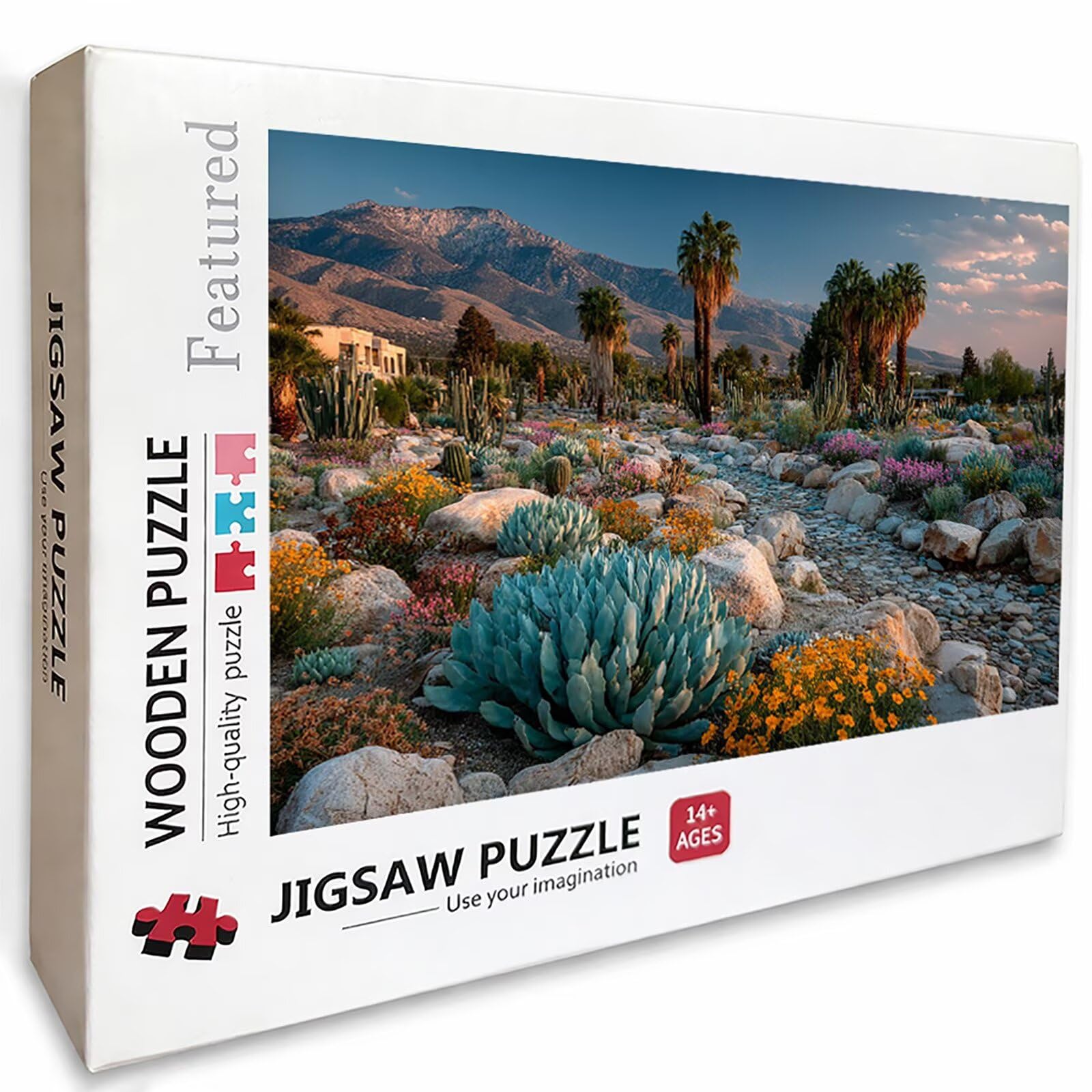 Krajobraz Puzzle 6000 sztuk dla dorosłych, drewniane puzzle z pudełkiem 179 x 105 cm, pomysł na prezent dla kobiet, zabawne gry rodzinne, gry wyzwania, wykwintne opakowanie na prezent, wystrój domu