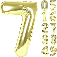 Vista 87 de Globos con números con estampado de vaca, globos de 40 pulgadas del número 0-9 (cero-nueve), globo de vaca para suministros de fiesta de cumpleaños