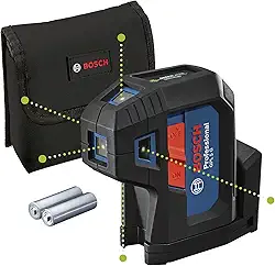Bosch Nível laser verde GPL 5 G de 5 pontos