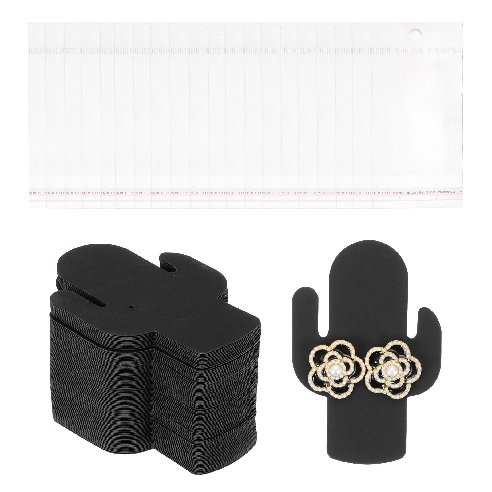 Cartes boucles d'oreilles en papier cartonné rigide et durable PATIKIL