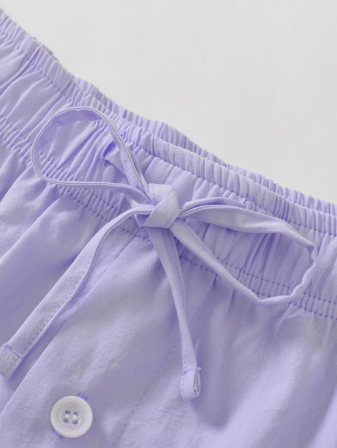 Latuza Men's Summer Cotton Pajamas Short Sleeve Pjs Set - Image 5