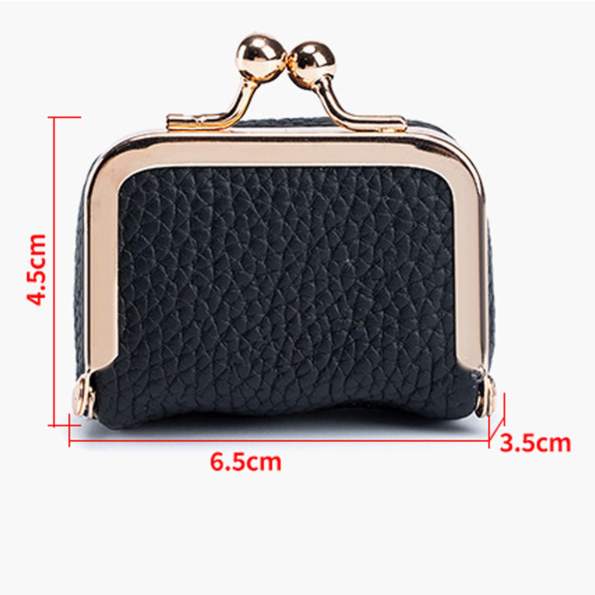 Worzwin Travel Jewelry Box Coin Purse - Genuine Leather Mini Jewelry Box - Mini Leather Jewelry Organizer for Women (Pink)