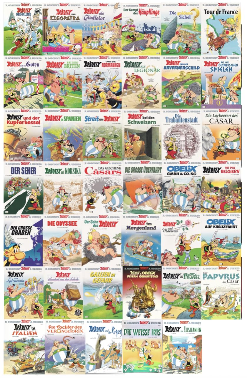 Asterix Softcover Sammlung 1-41 komplett alle Bände Comic Set deutsch