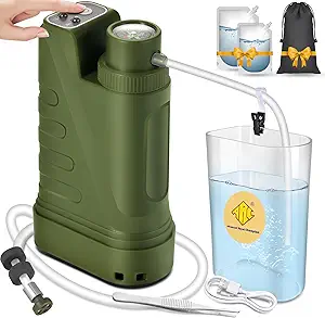 Electric Portable Water Filter for Outdoor Travel and Camping